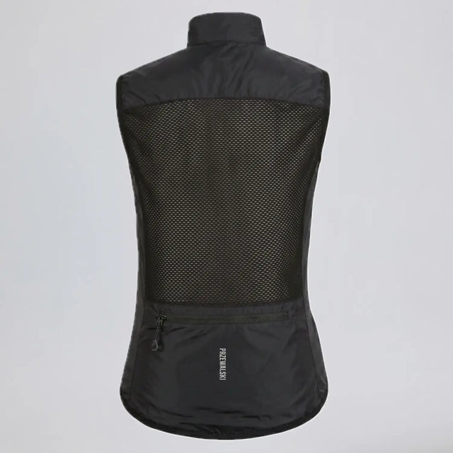 Women’s Windproof Cycling Vest with Rear Pocket