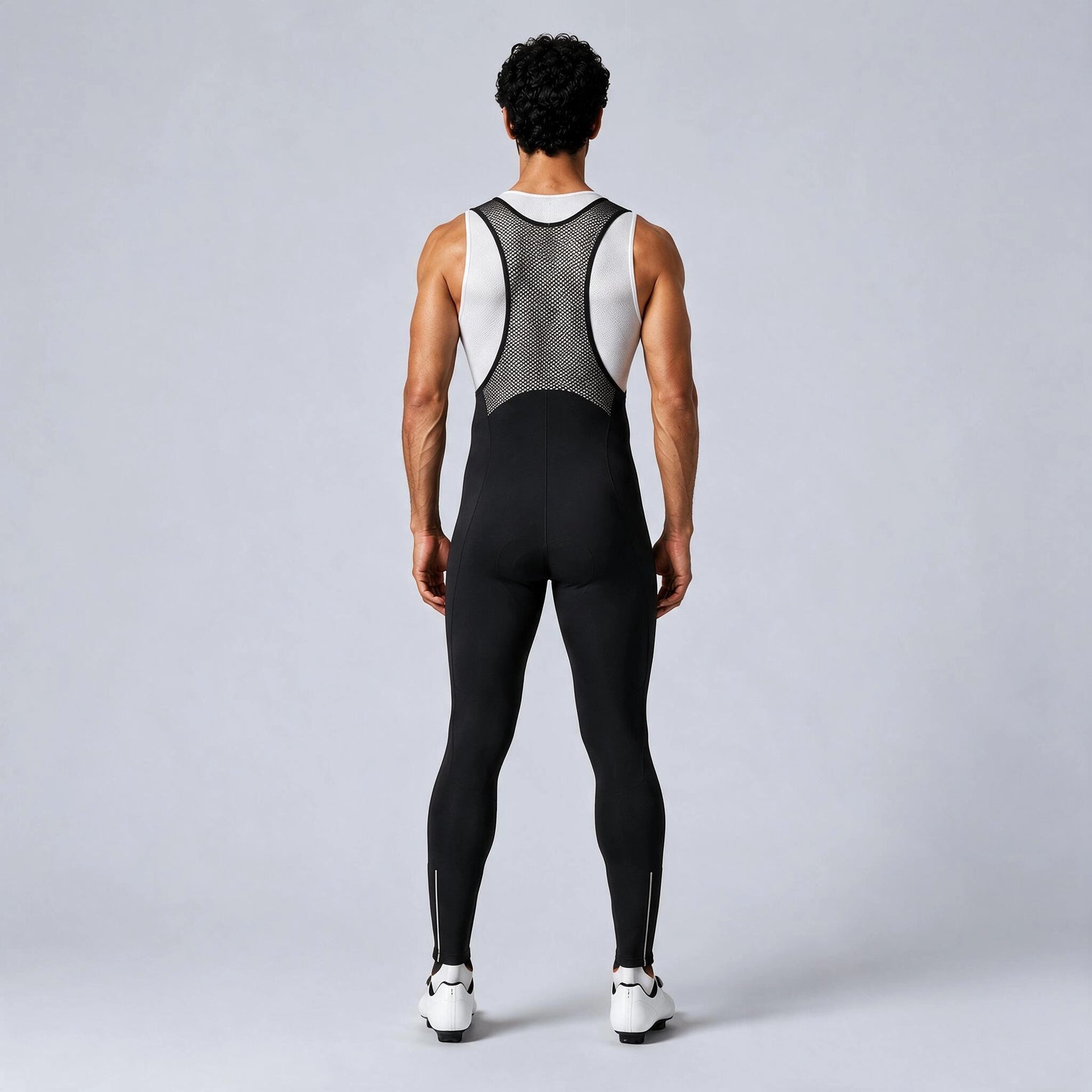 Men’s Winter Fleece Road Cycling Bib Tights