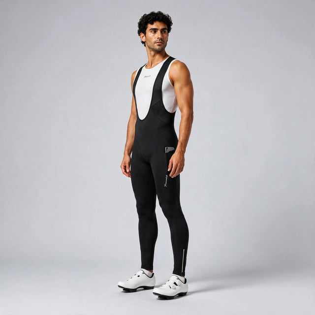 Men’s Winter Thermal Road Cycling Bib Tights