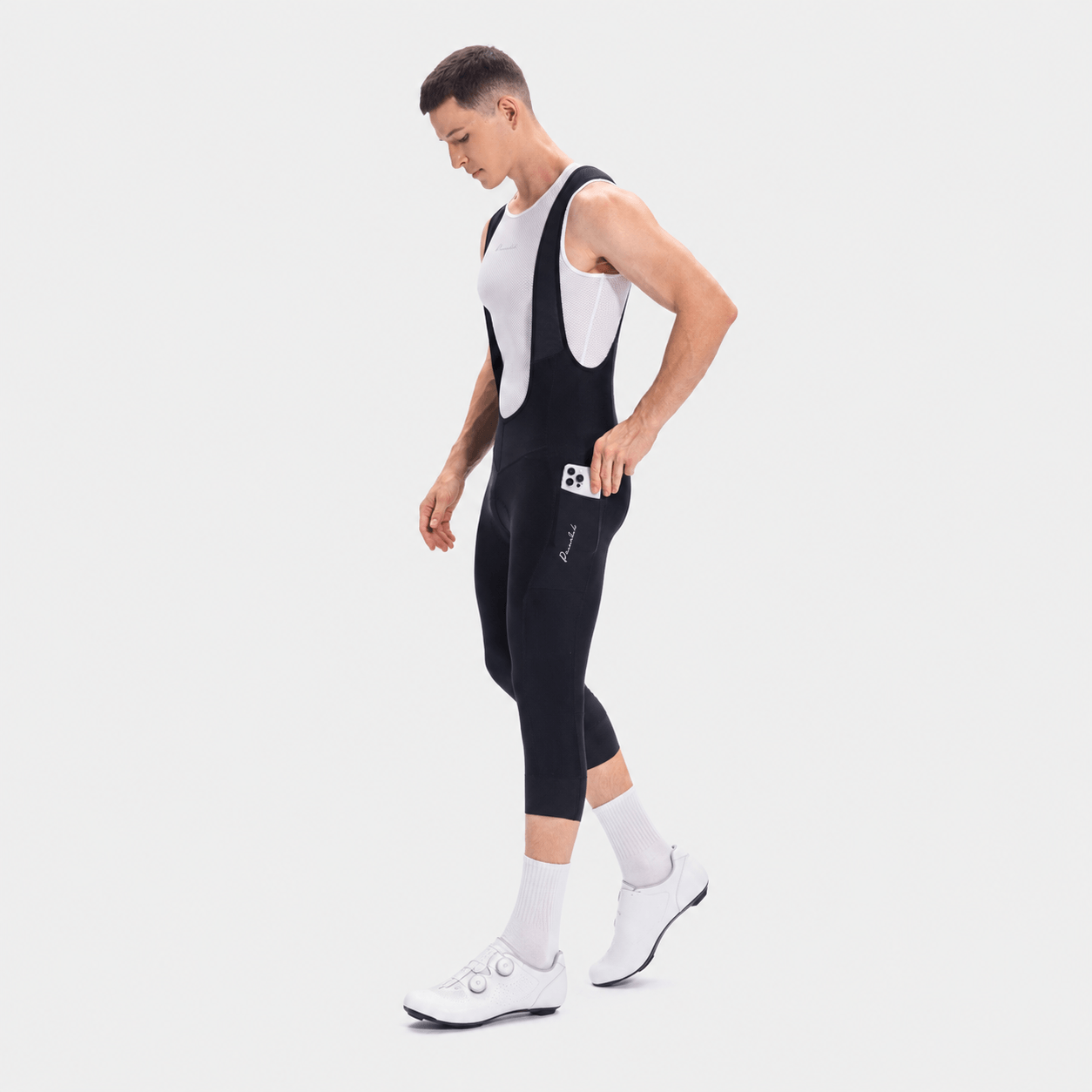 Men's Classic Cycling 3/4 Bib Shorts