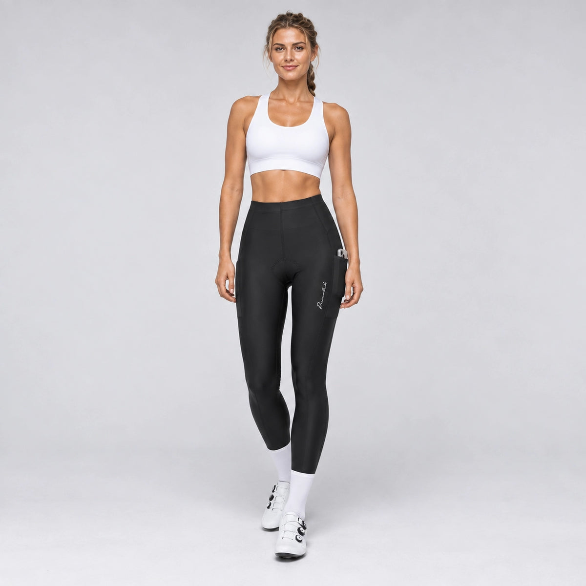 Women’s Lightweight Cycling Tights with Side Pockets