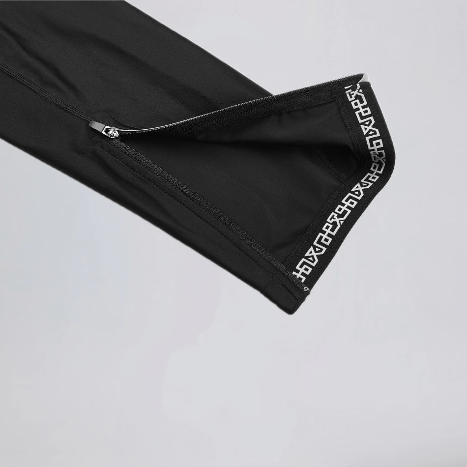 Men’s Winter Fleece Cycling Bib Tights With Side Pockets