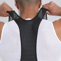 Men’s Winter Fleece Cycling Bib Tights With Side Pockets