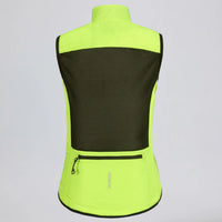 Women’s Windproof Cycling Vest with Rear Pocket