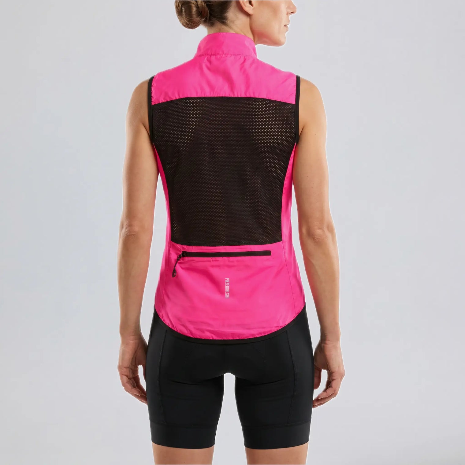 Women’s Windproof Cycling Vest with Rear Pocket