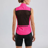 Women’s Windproof Cycling Vest with Rear Pocket