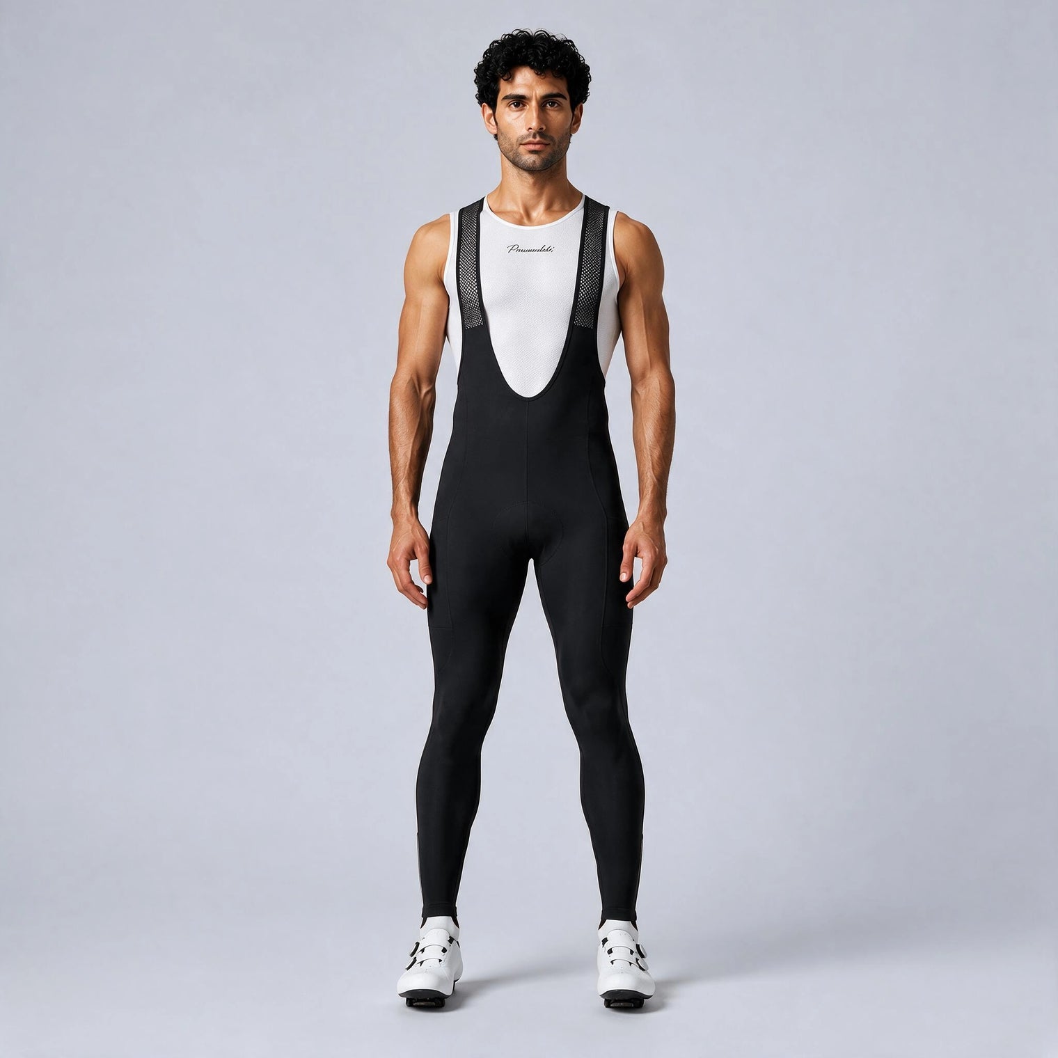 Men’s Winter Fleece Road Cycling Bib Tights