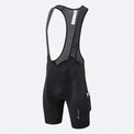 Men’s MTB Racing Bib Shorts PRO showing mesh back panel, wide straps, and side pocket design