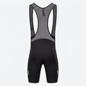 Men’s MTB Racing Bib Shorts PRO rear full view with mesh back, wide straps, and ergonomic chamois placement